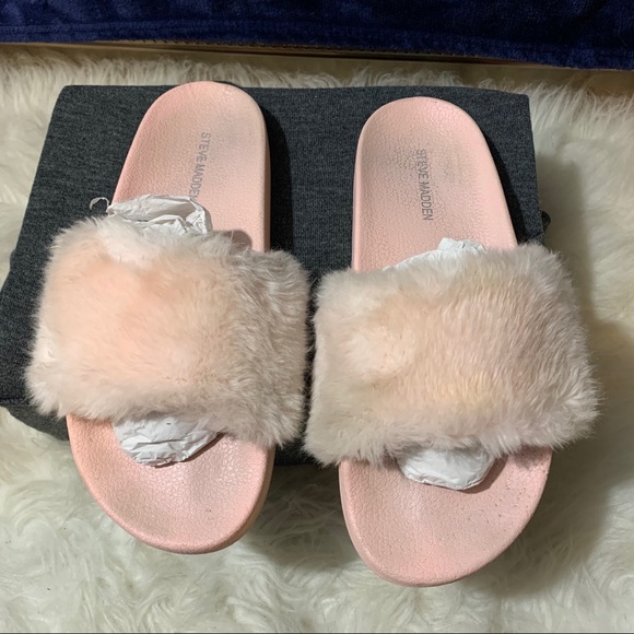 🦙🦙Steve Madden Pink Slides🦙🦙 - Picture 5 of 8